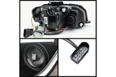 2006-2008 Audi A3 Projector Headlights with DRL Lightbar (Halogen Only) | SPYDER